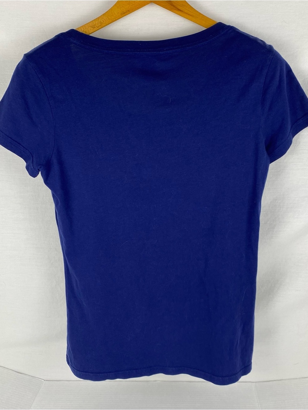 Coach Poppy Graphic Tee Blue Short Sleeve T Shirt Womens Small Casual Y2K - Picture 4 of 6